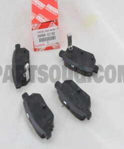 Má phanh sau Toyota Vios 0446652160 chính hãng